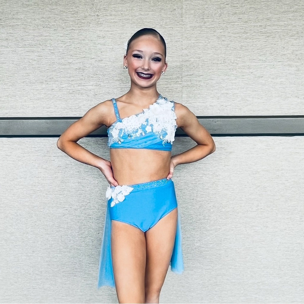 Blue and White women’s size small Dance Costume
